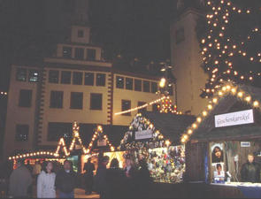 auf dem Chemnitzer Weihnachtsmarkt