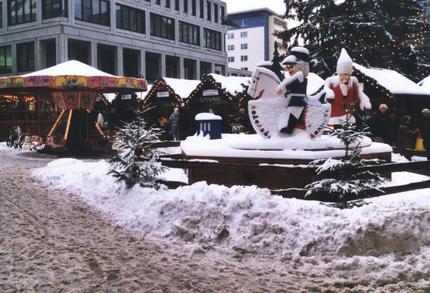 auf dem Chemnitzer Weihnachtsmarkt