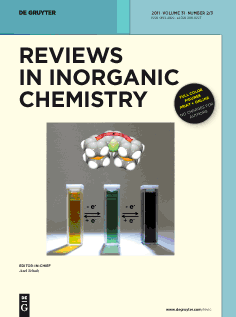 Titelbild Reviews in Inorganic Chemistry