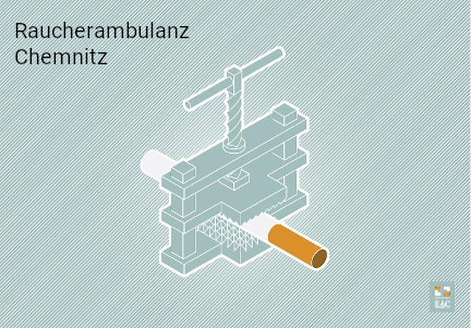 ein Logo von Raucherambulanz chemnitz