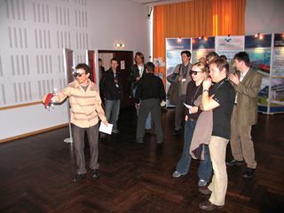 Besucher an unserem Stand- die Zweite