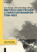 Cover of the Book British-German Literature Transfer