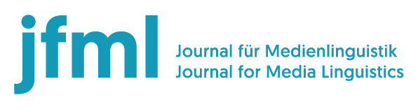 Logo jfml - Journal für Medienlinguistik