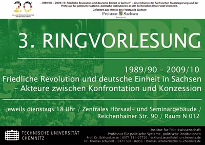 Plakat f�r die Ringvorlesung