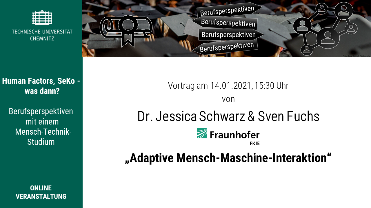 Aushang Vortrag Dr. Jessica Schwarz und Svene Fuchs