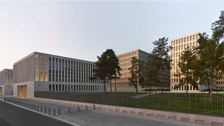 Bild vom Gebäude des Bundesnachrichtendienstes.