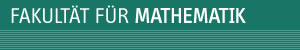 Fakultät für Mathematik: SODK: Anmeldung