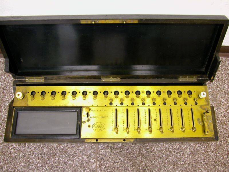 Thomas-Arithmometre, Foto: Stephan Luther, 2004