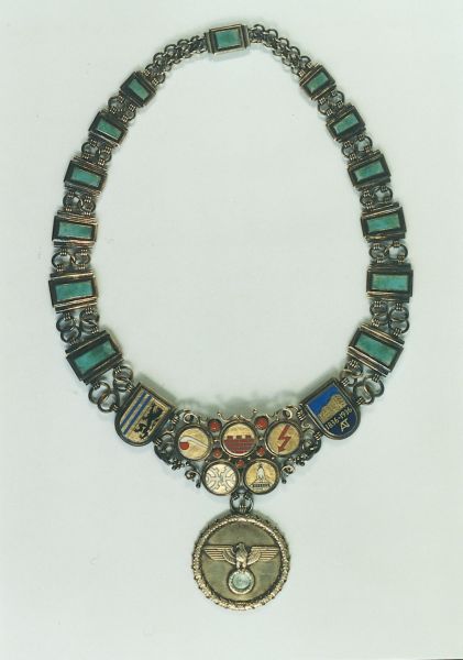 Amtskette des Rektors Hochschule f�r Maschinenbau Karl-Marx-Stadt, 1957