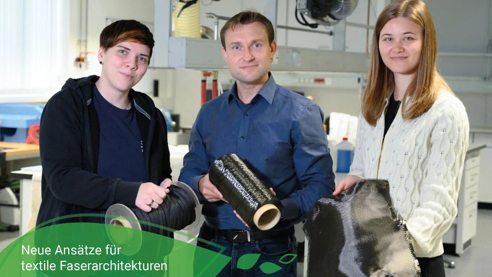 Carbon LabFactory Sachsen - Neue Ans&auml;tze f&uuml;r textile Faserstrukturen
