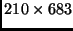 $210\times683$