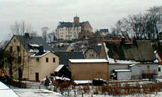 Blick zurck auf Scharfenstein