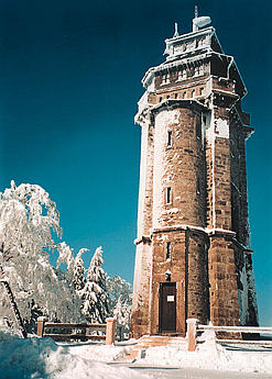 Auersberg mit Aussichtsturm