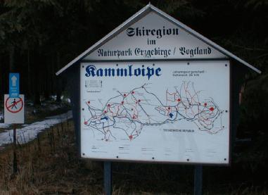 Routentafel Kammloipe