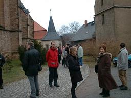Stiftskirche Ebersdorf - vor der Fhrung