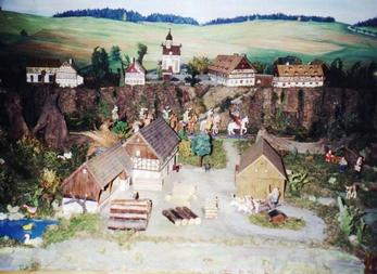 Ausschnitt aus dem historischen Heimatberg Dorfchemnitz