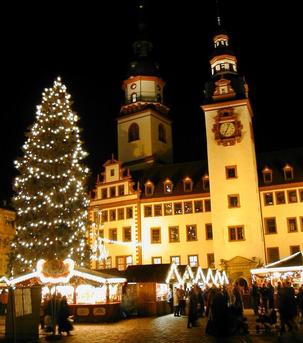 Chemnitzer Weihnachtsmarkt 2000