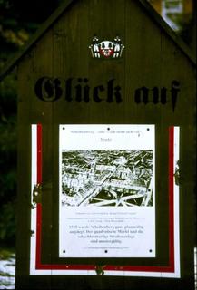 Infotafel in Scheibenberg