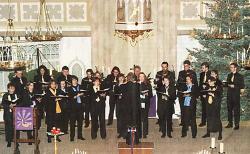 Konzert des Uni-Chores in der Jacobi-Kirche Stollberg 2000