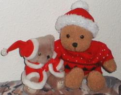 Weihnachts-Teddys