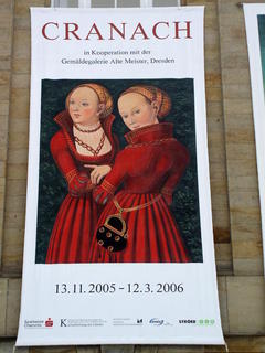 Plakate Cranach-Ausstellung