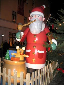 Der Weihnachtsmann in Annaberg