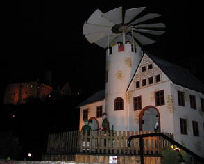 Pyramide und Burg Scharfenstein