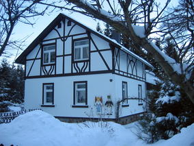 Fachwerkhaus in Waldidylle