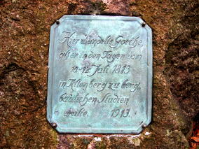 Goethe-Gedenkstein
