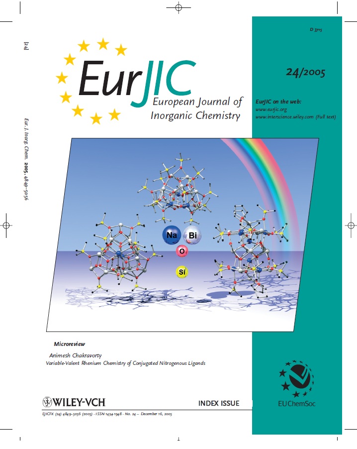 Cover: Heterobimetallic Bismuth-Oxo Clusters