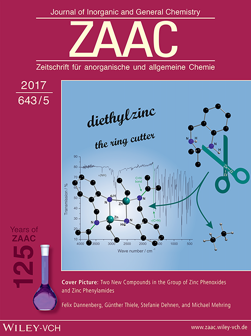 Cover: New Zinc Phenoxides and Zinc Phenylamides