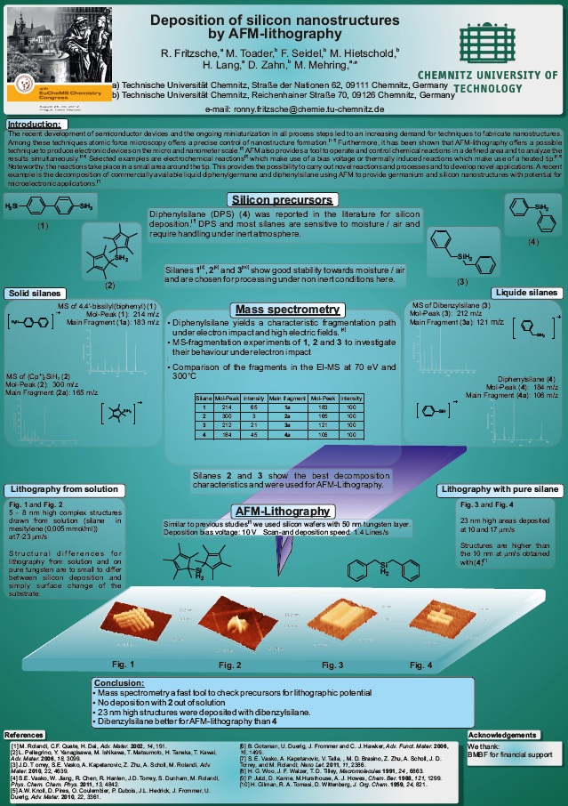 Poster: Deposition of silicon nanostructures by AFM-lithography