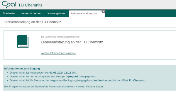 Zugang verweigert, Zugangsbedingungen sind nicht erfüllt