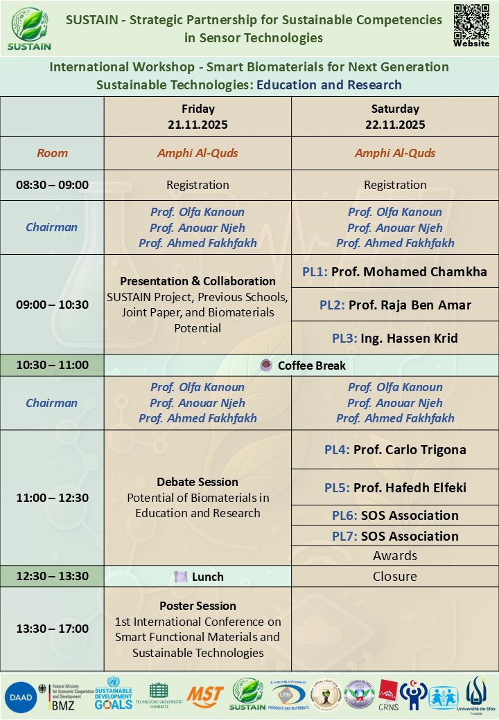 Smartmat Conference | SmartMat 2025 | Mess- und Sensortechnik | TU Chemnitz