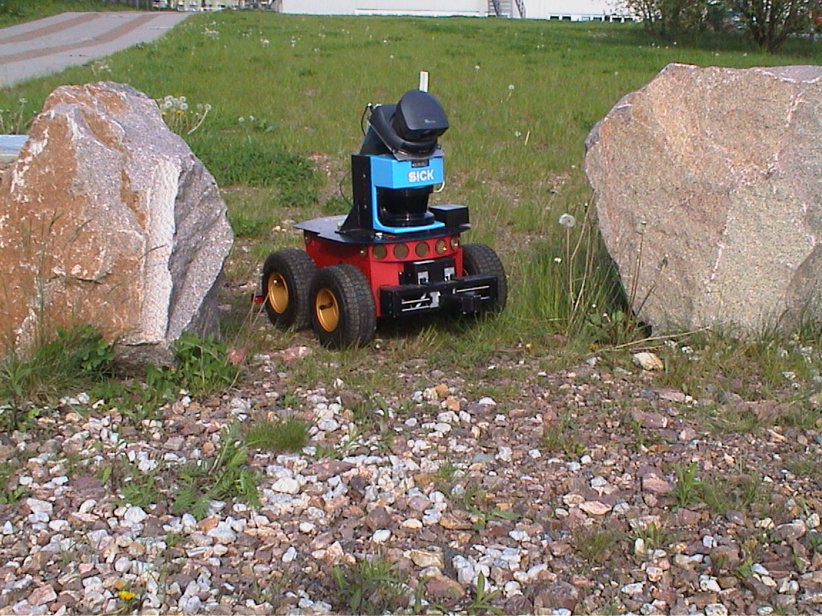 Roboter Pioneer 2 AT (Hans)