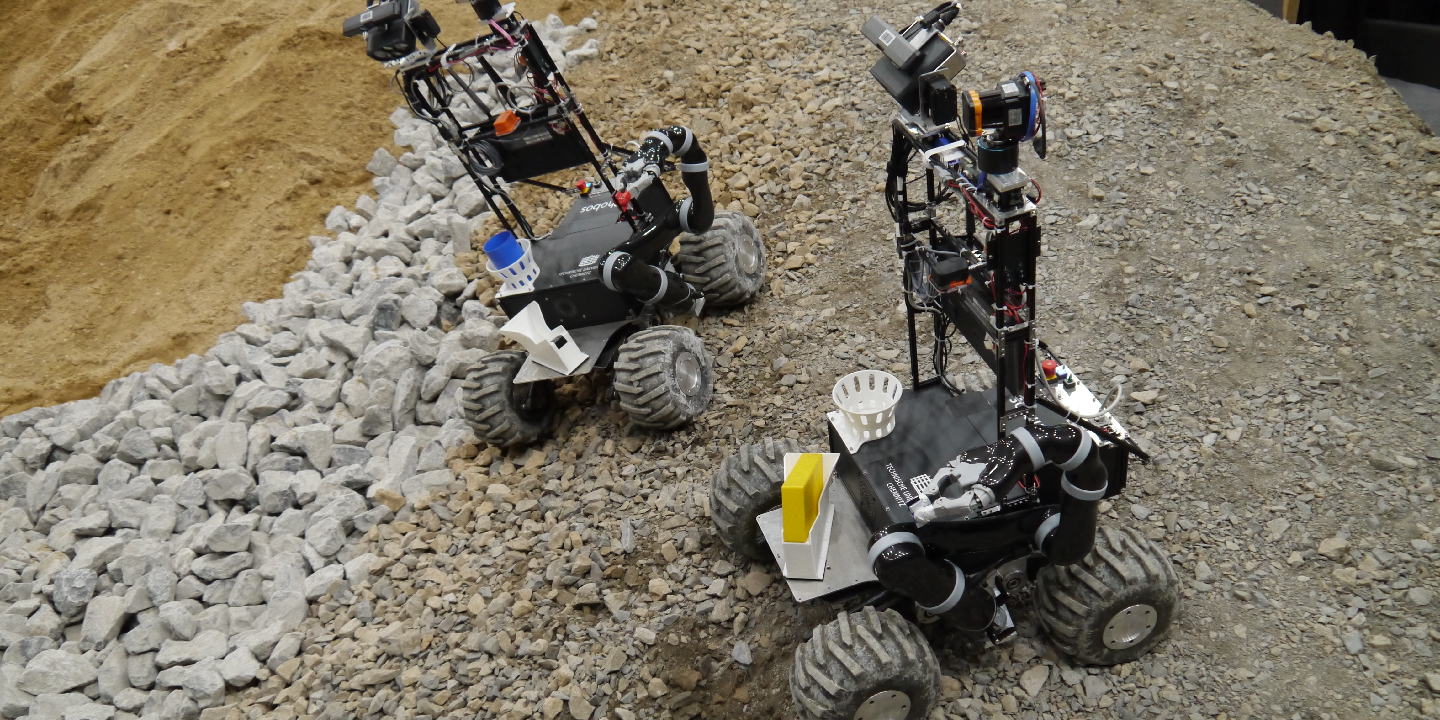 Roboter beim SpaceBotCup