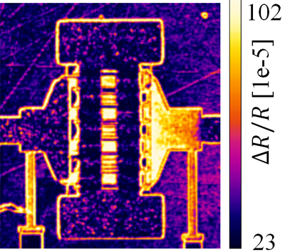 Thermal Imaging on HEMT