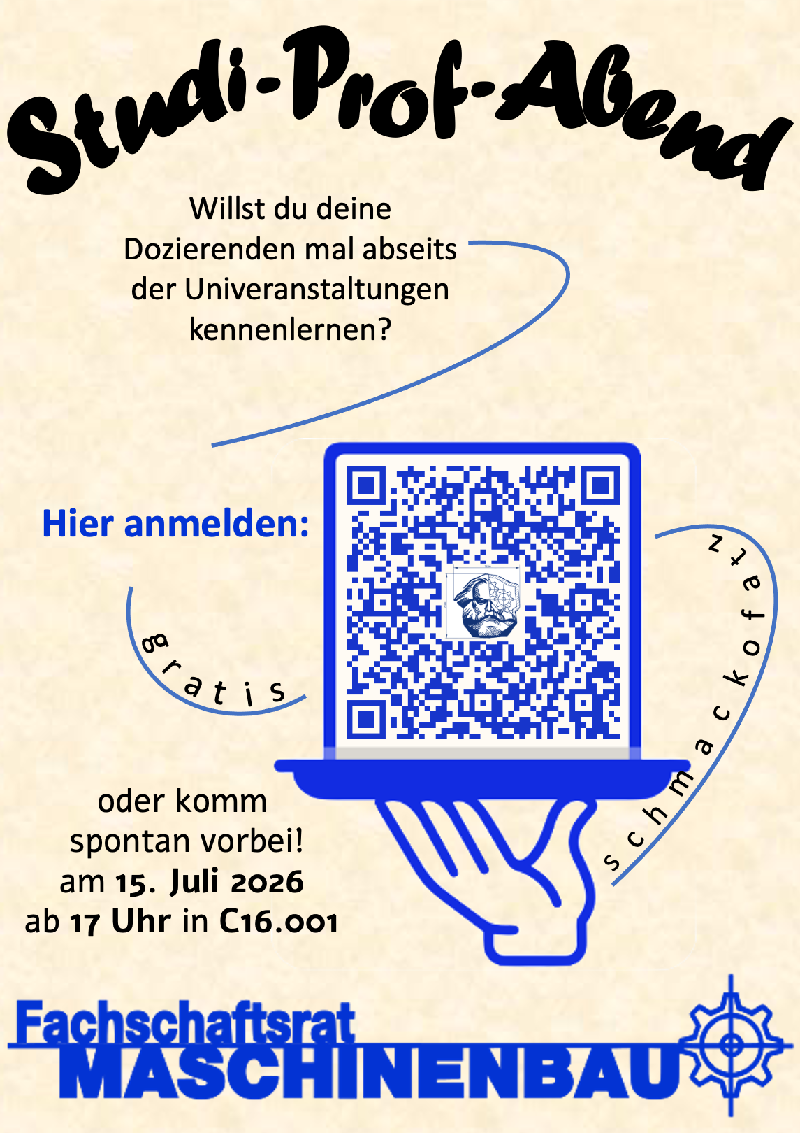 Flyer Studi-Prof-Abend