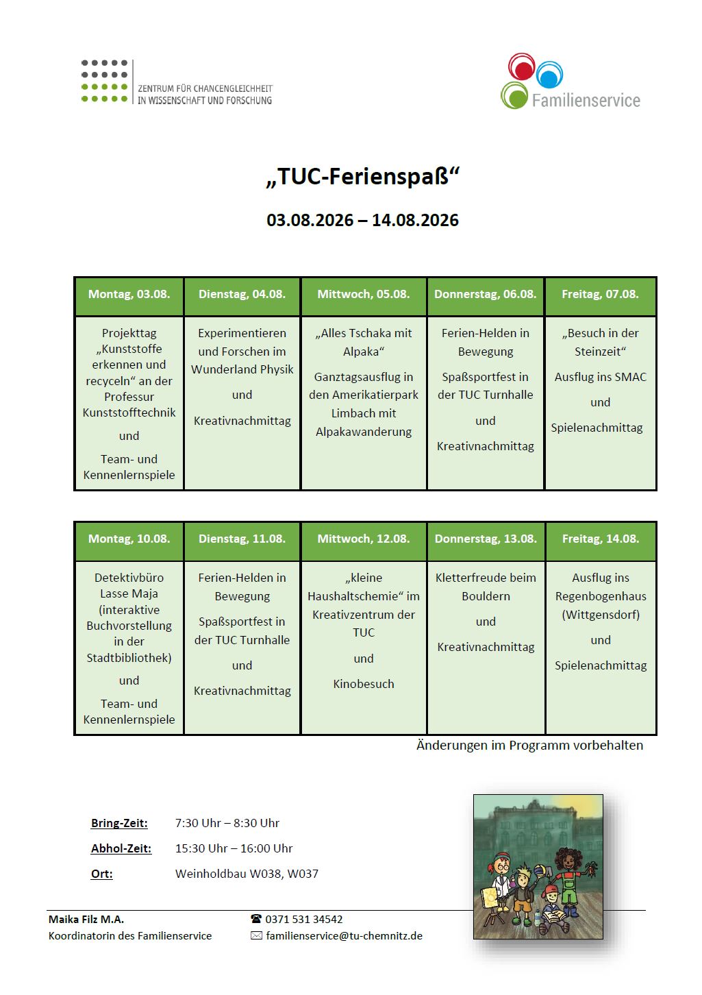 two tables containing program code