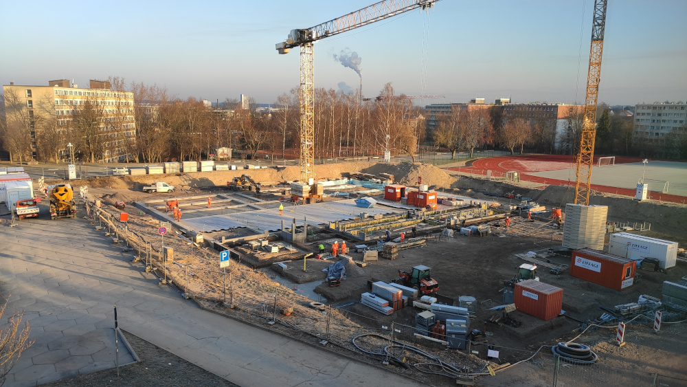 construction site March 2022