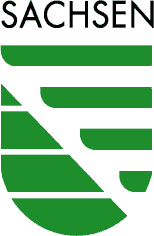 Flagge Sachsen