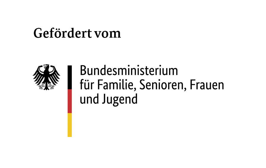 Logo: Bundesministerium für Familie, Senioren, Frauen und Jugend