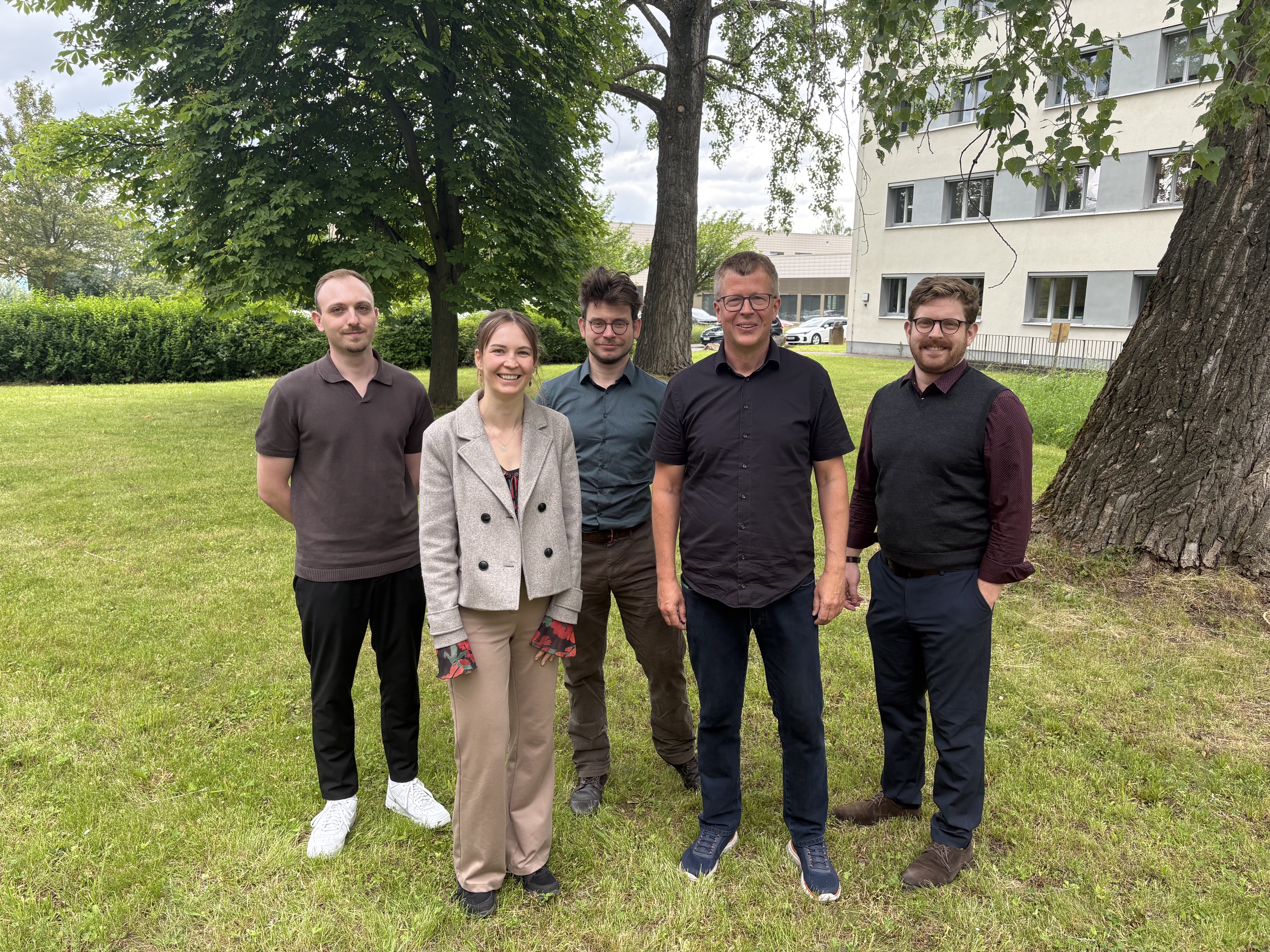 Teamfoto der Professur Allgemeine Soziologie