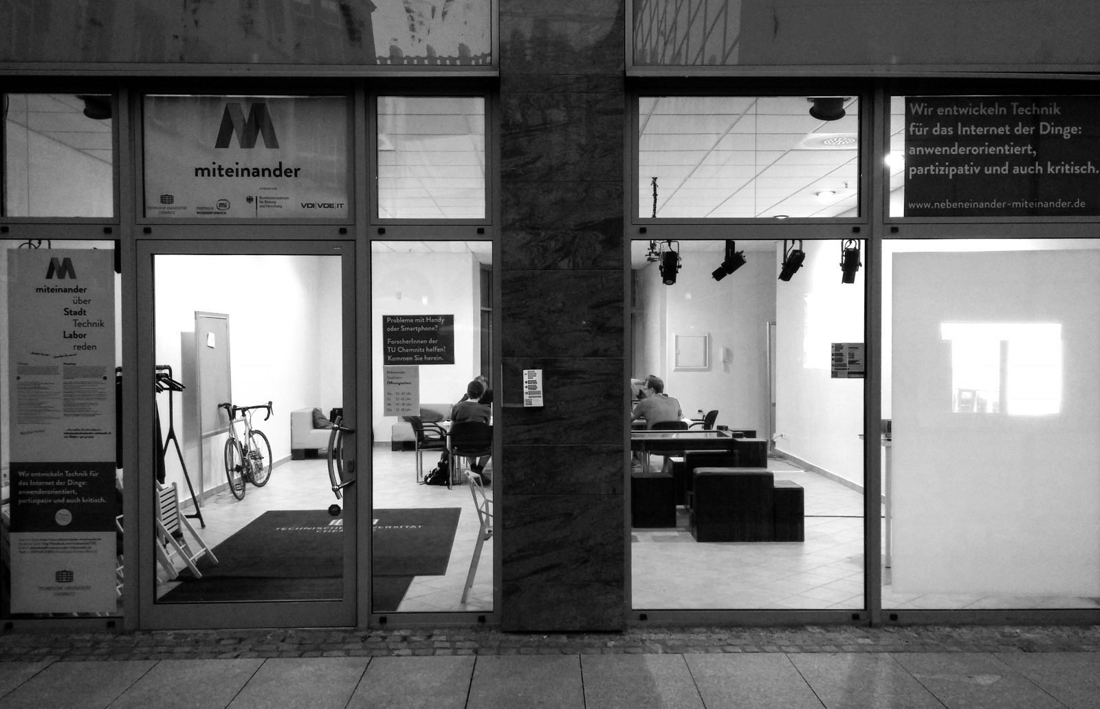 Eingang zum Living Lab