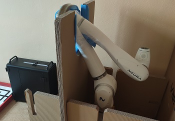 Neura MAiRA cognitive robot in our lab