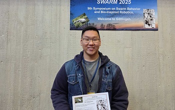 Best Student Paper Award at SWARM 2025
