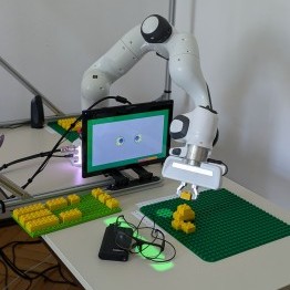 Human-Robot Interaction at our 1-on-1 collab platform