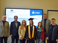 Foto Promotionsverteidigung Claudia Hösel