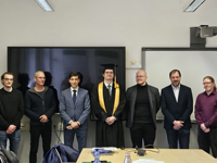 Foto Promotionsverteidigung Daniel Markert