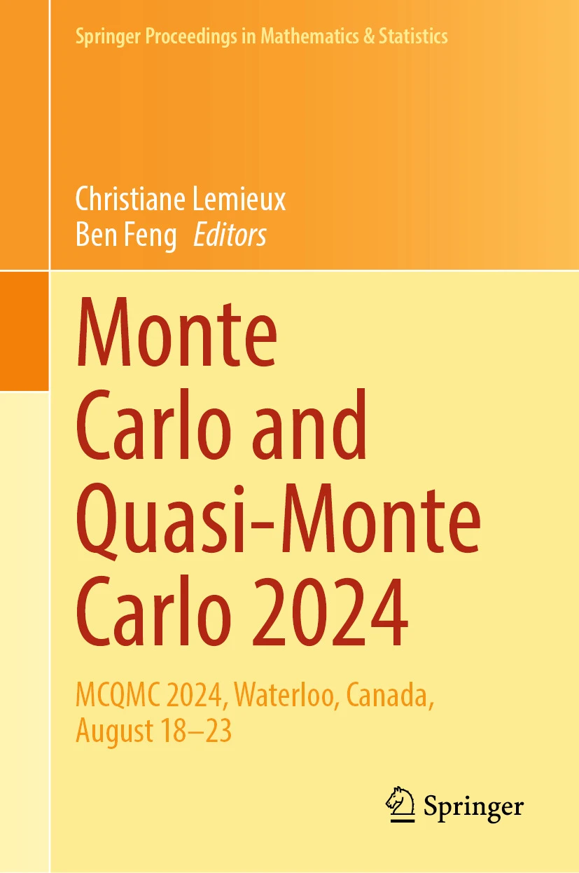 Cover of Book Monte Carlo and Quasi-Monte Carlo 2024
